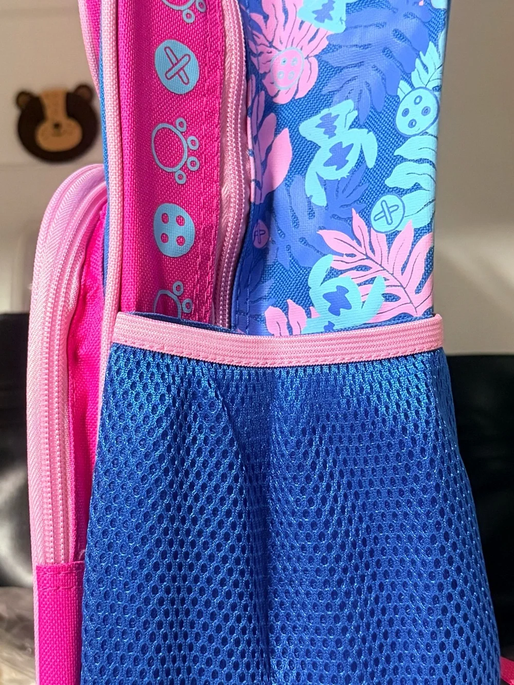 Disney Lilo & Stitch Backpack - Pink, Blue